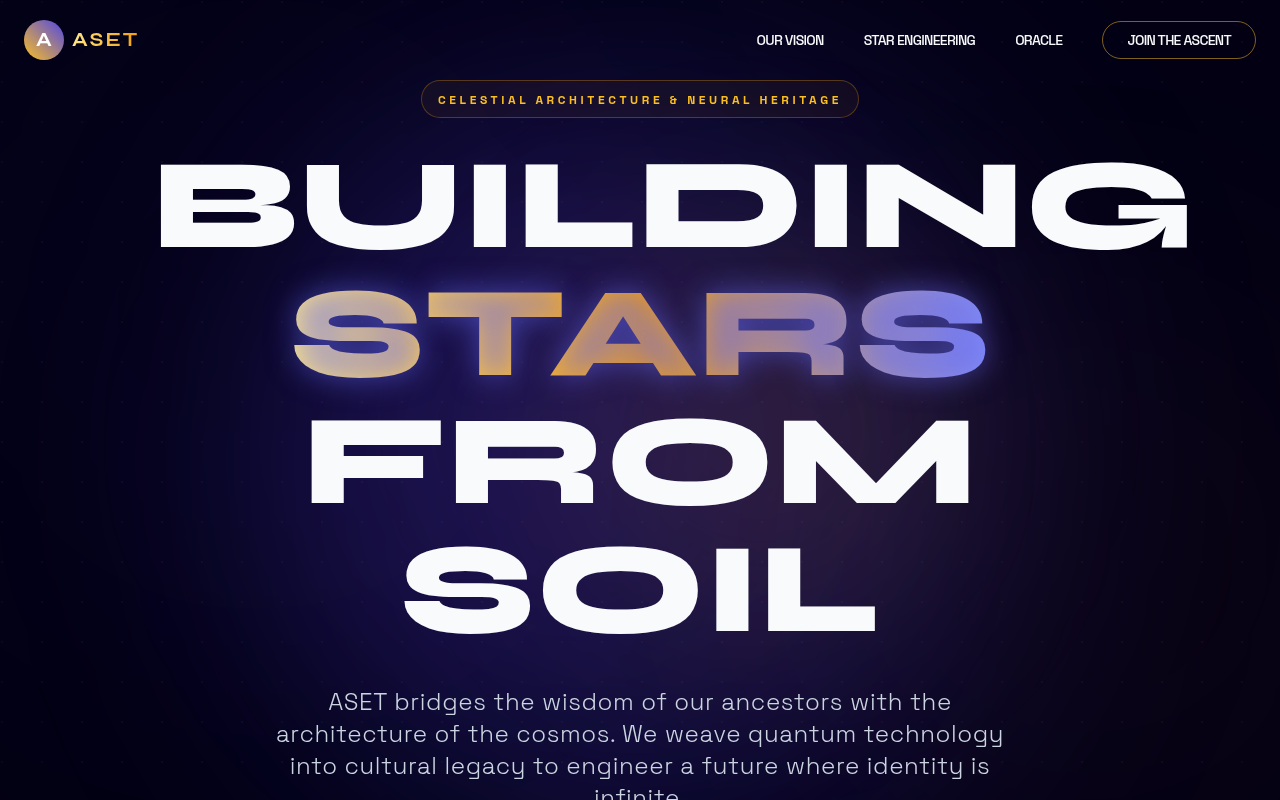 Aset   Ancestral Star Engineering Terminus