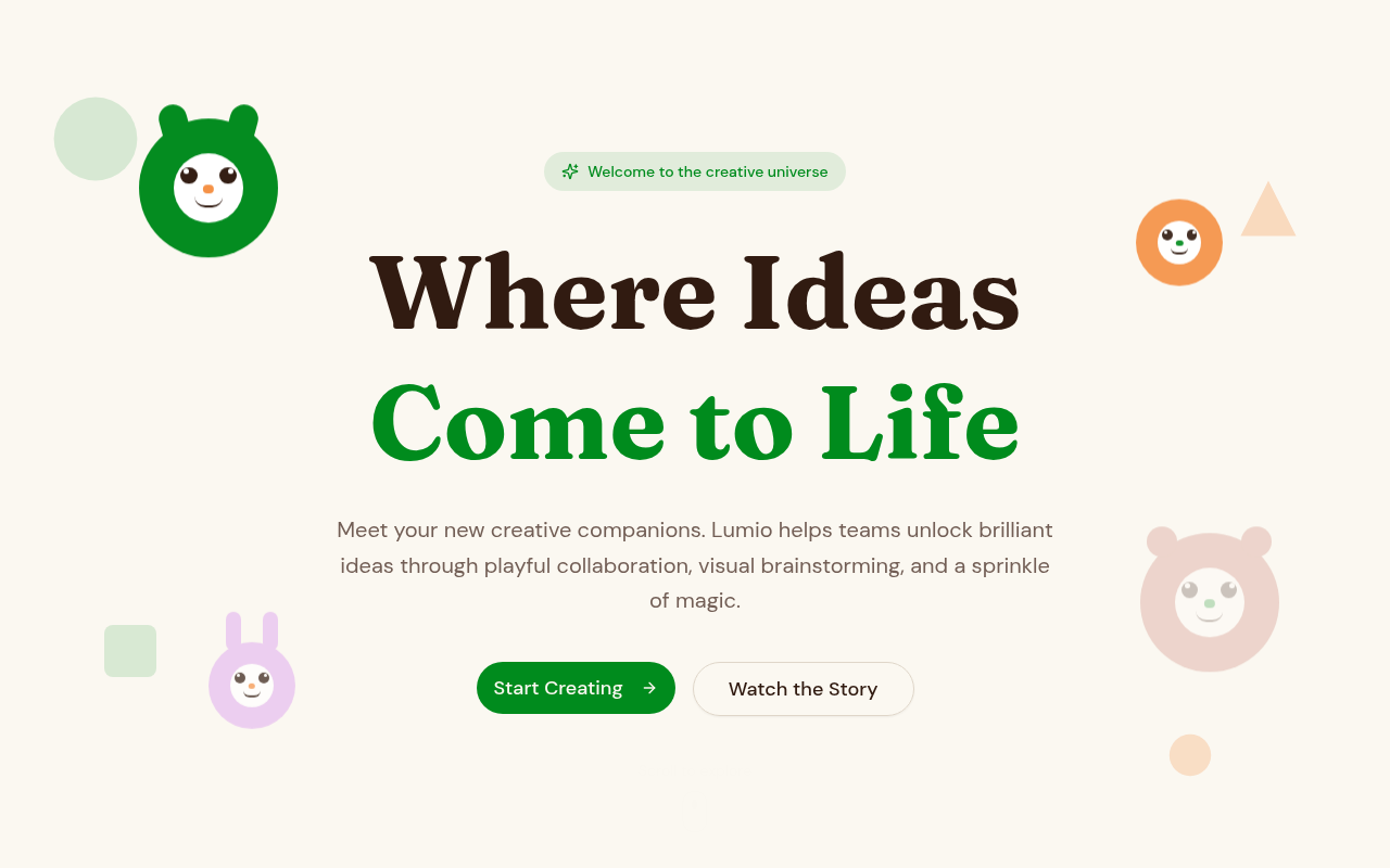 Brand Universe Landing Page