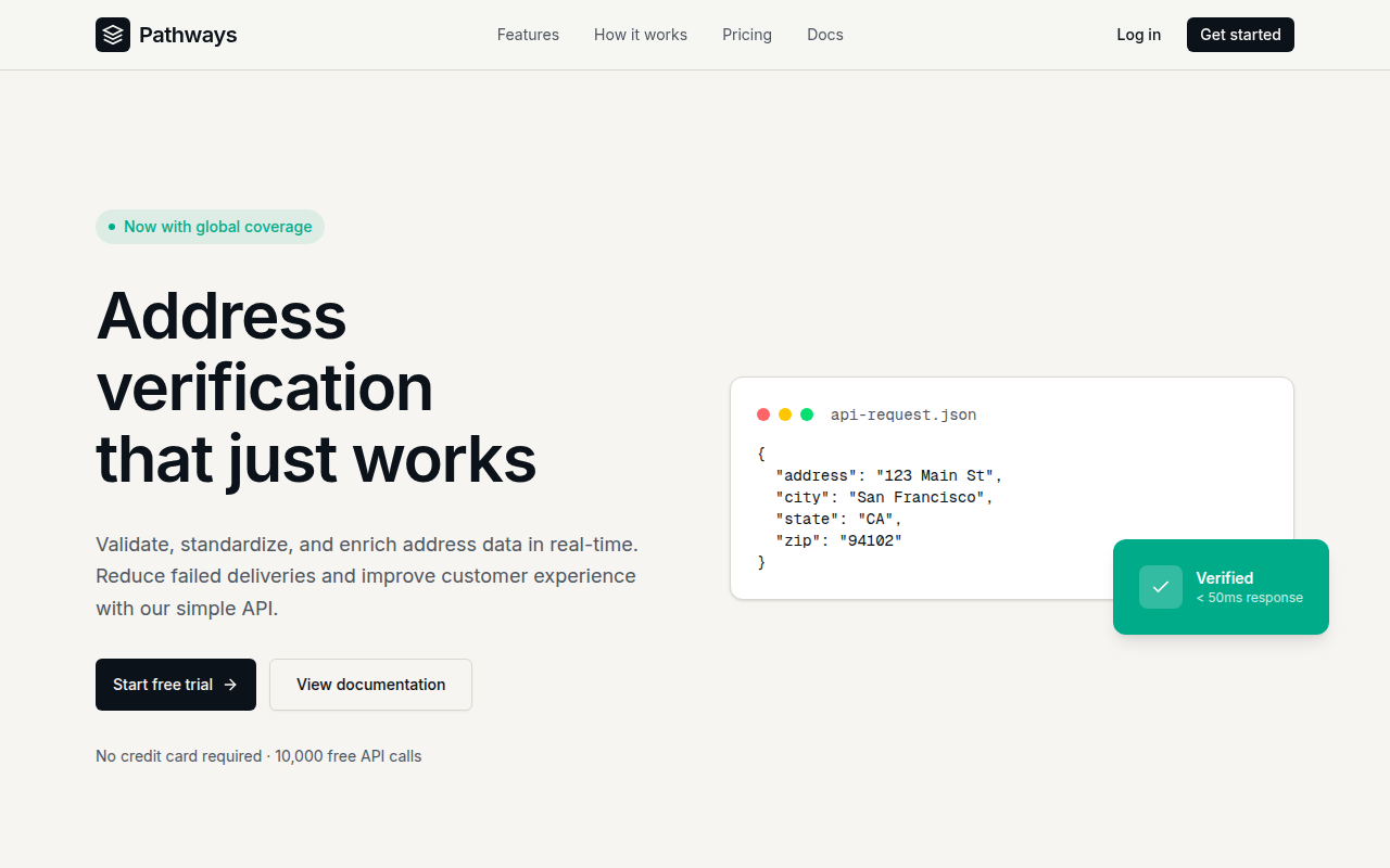 Flat Style Landing Page