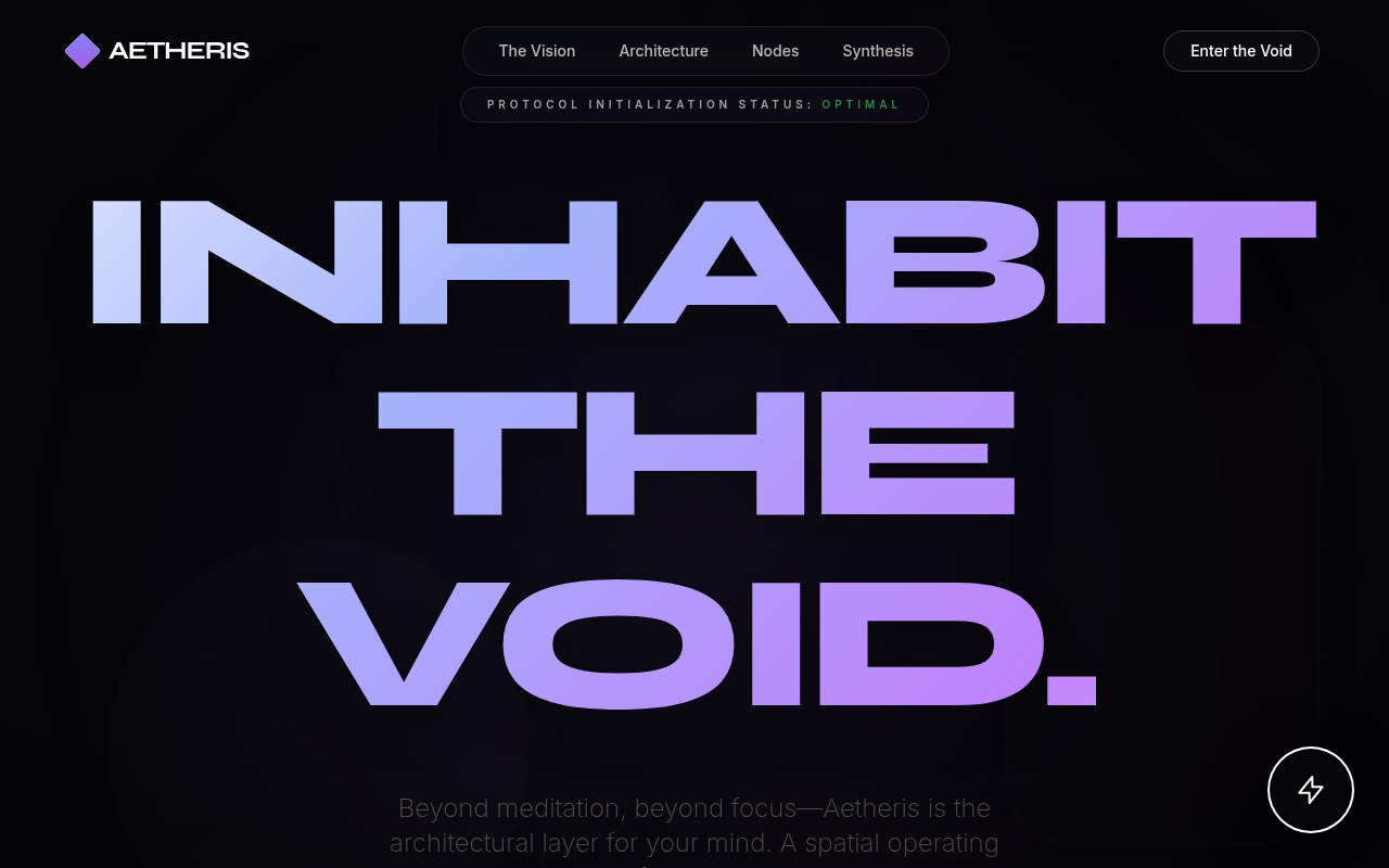 Aetheris   Cognitive Architecture