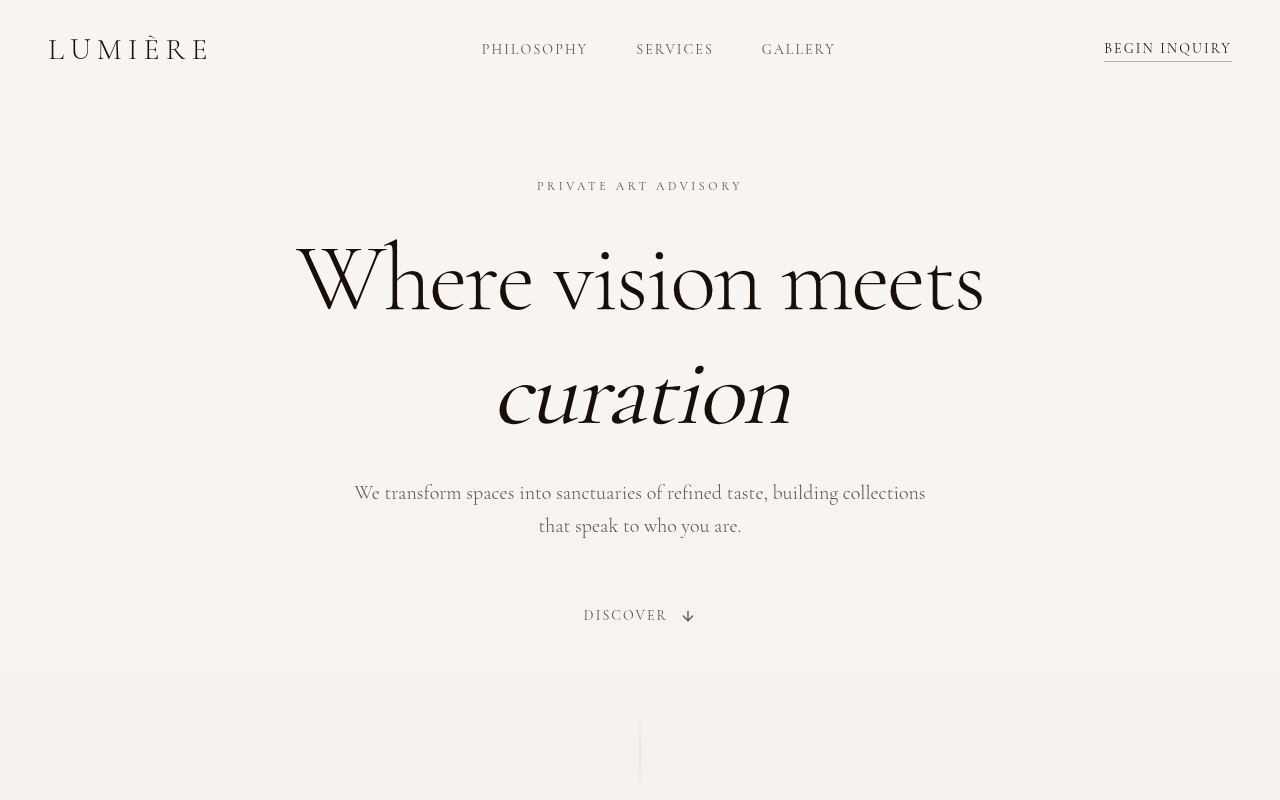 Calm Premium Landing Page