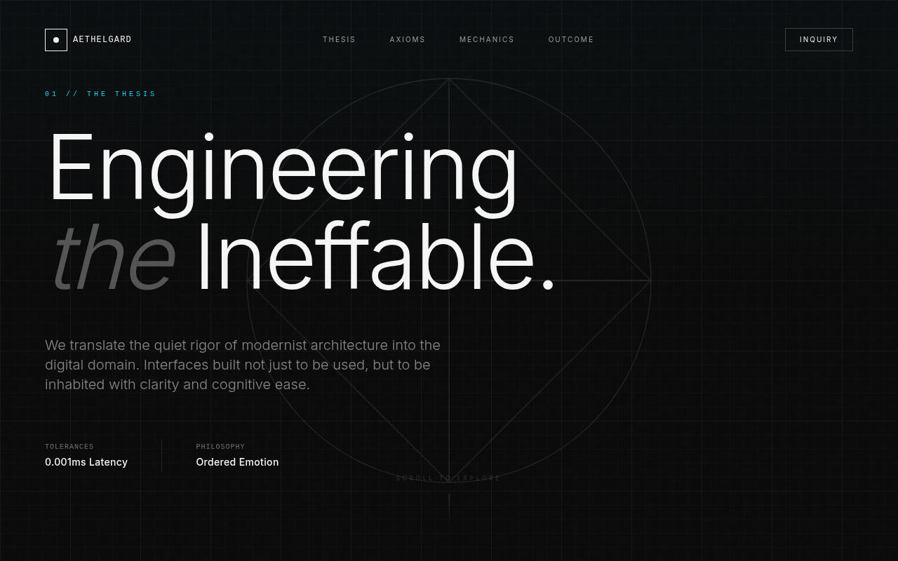 Aethelgard   Algorithmic Sanctuaries