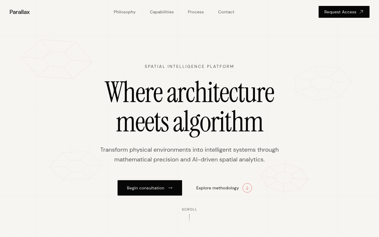 Elegant Landing Page