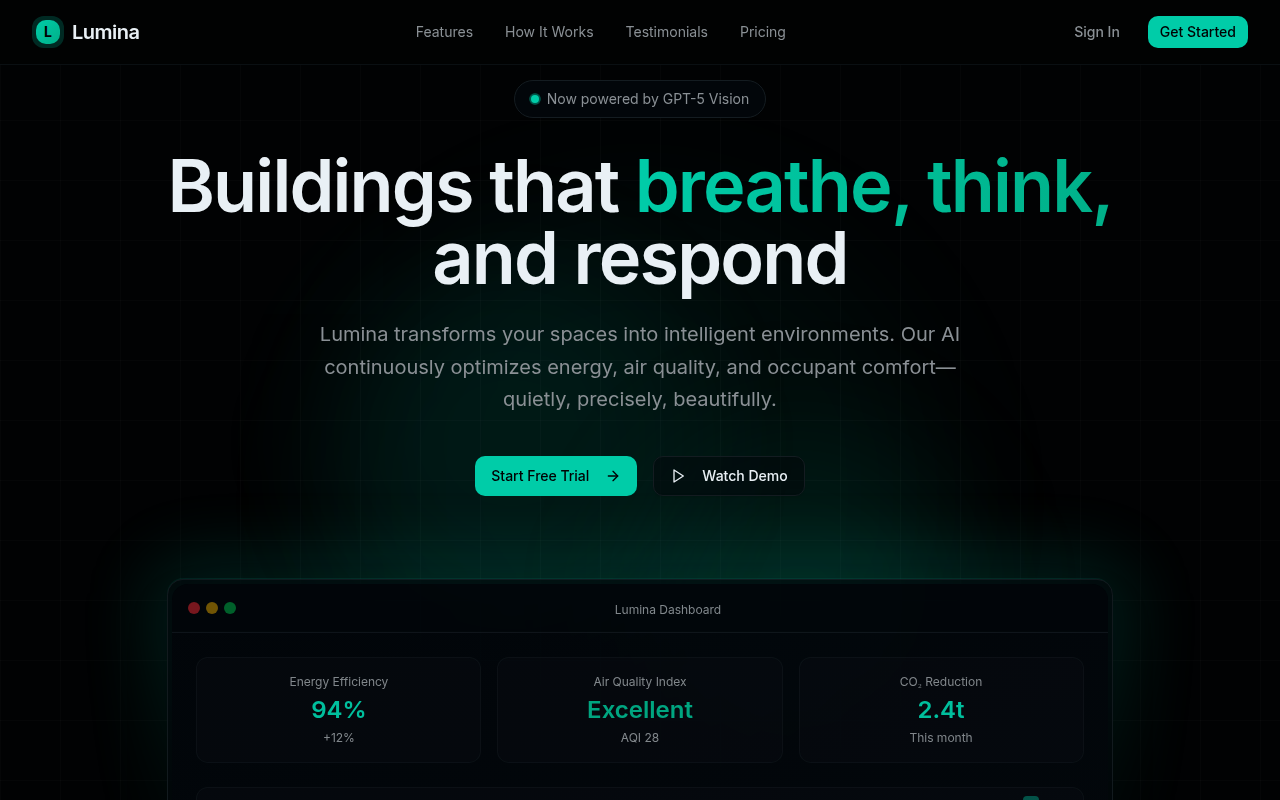 Innovative Landing Page