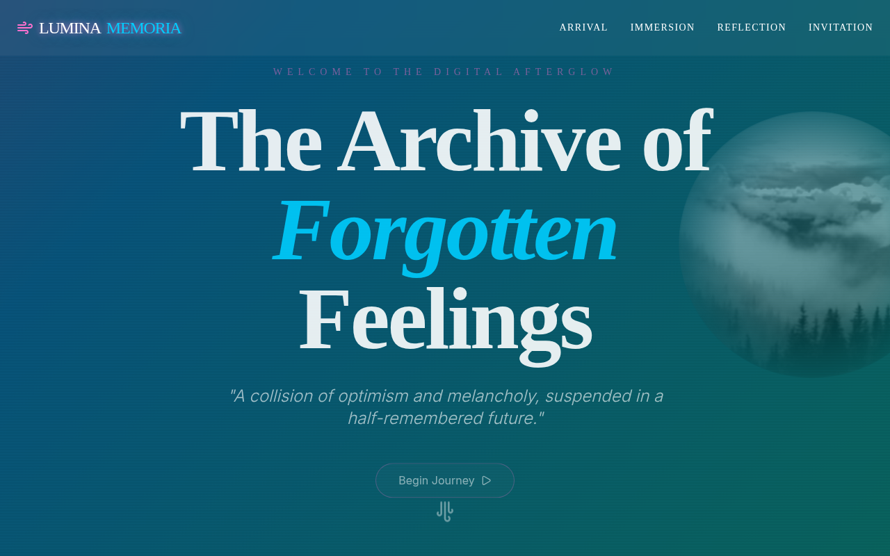 Lumina Memoria   Digital Afterglow