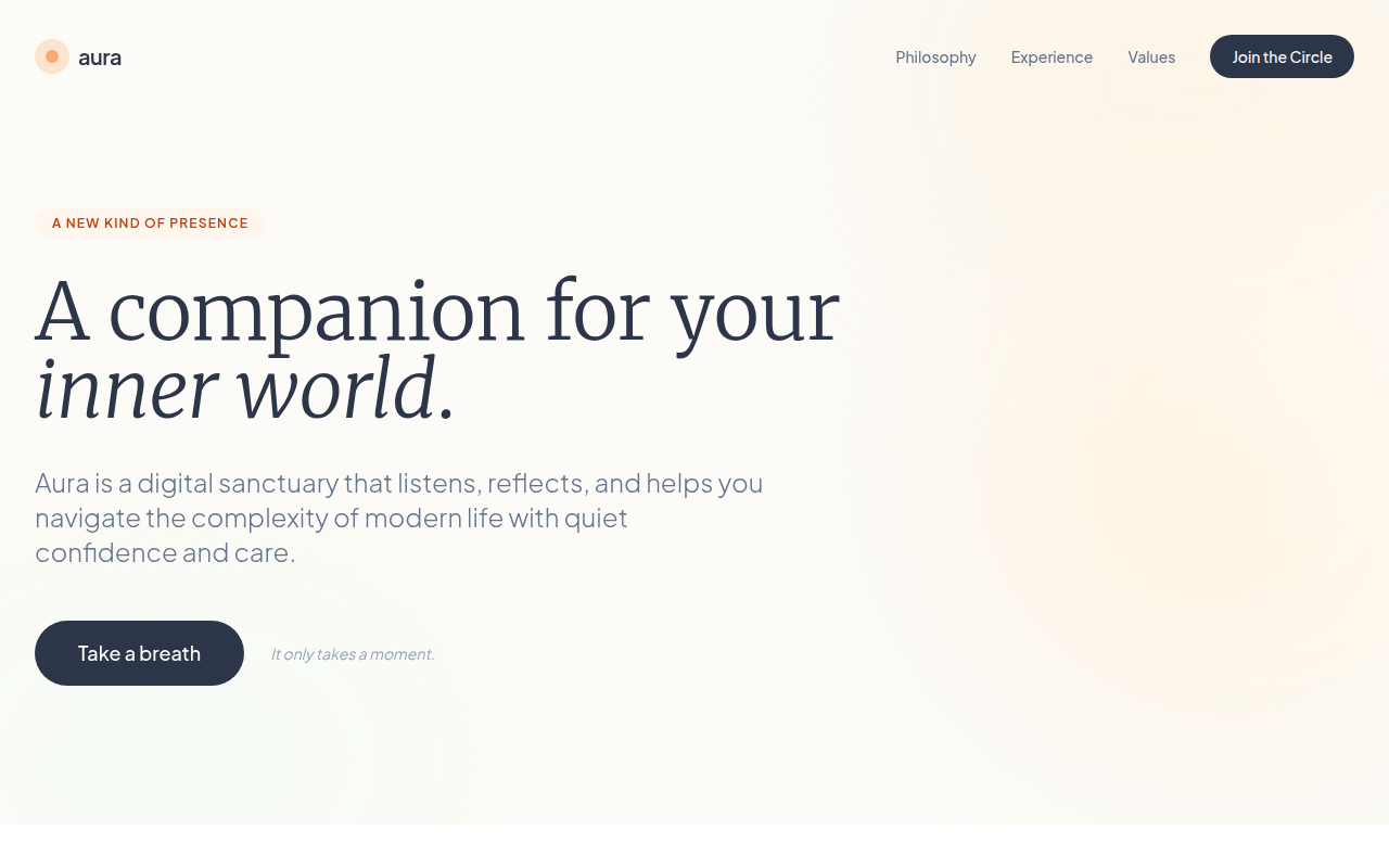 Aura   A Gentle Cognitive Companion