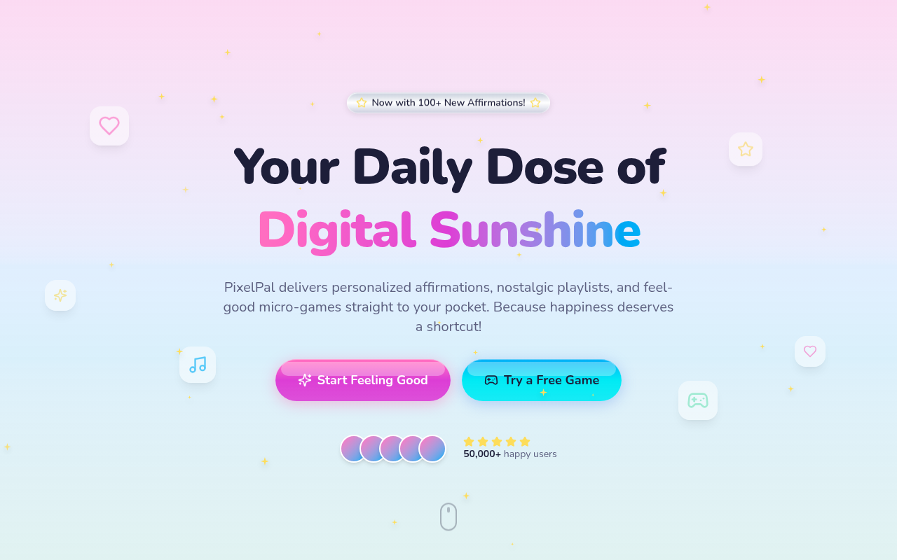 Y2 K Landing Page Concept